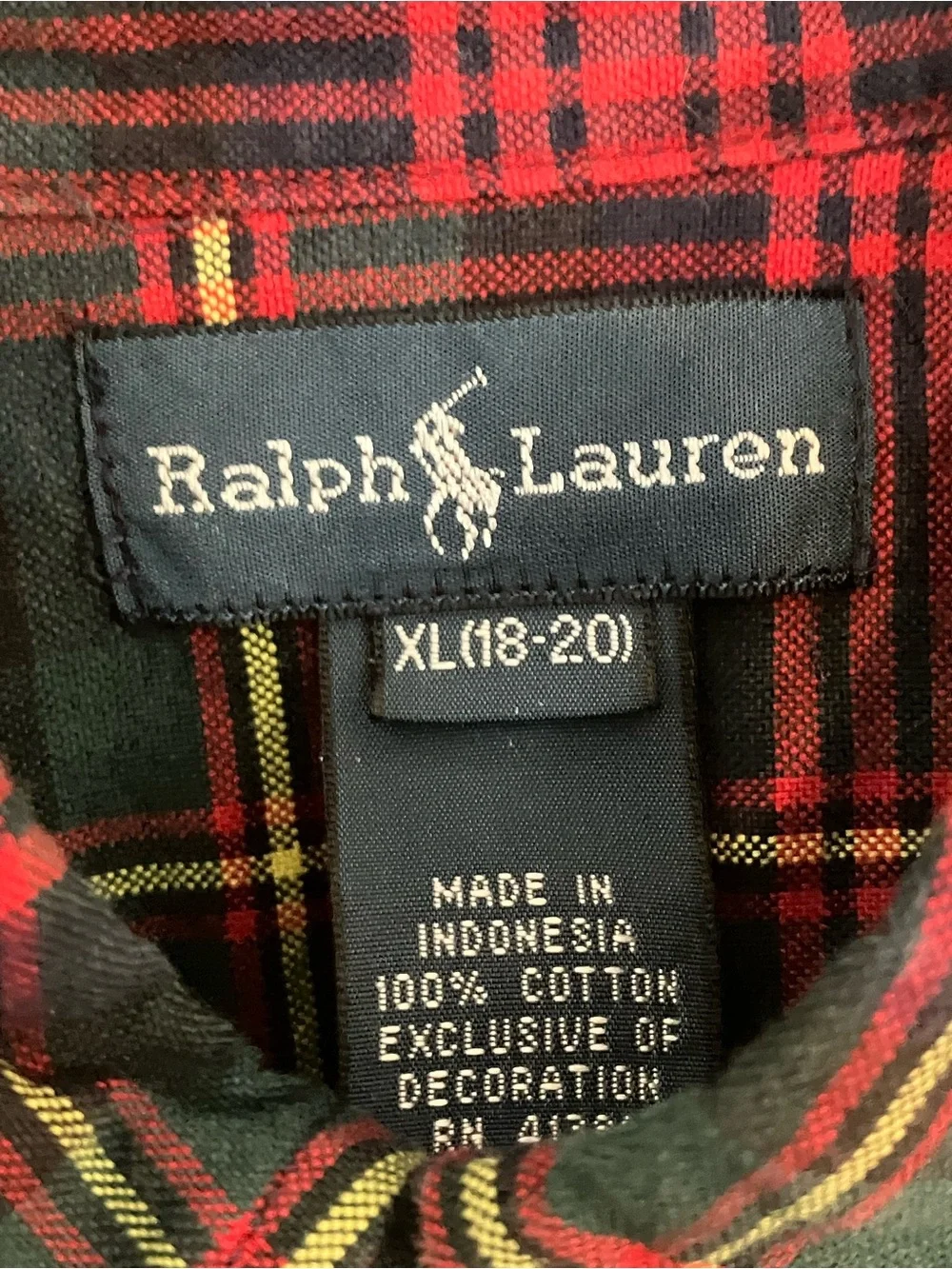 Ralph Lauren Long Sleeve Button Up Shirt